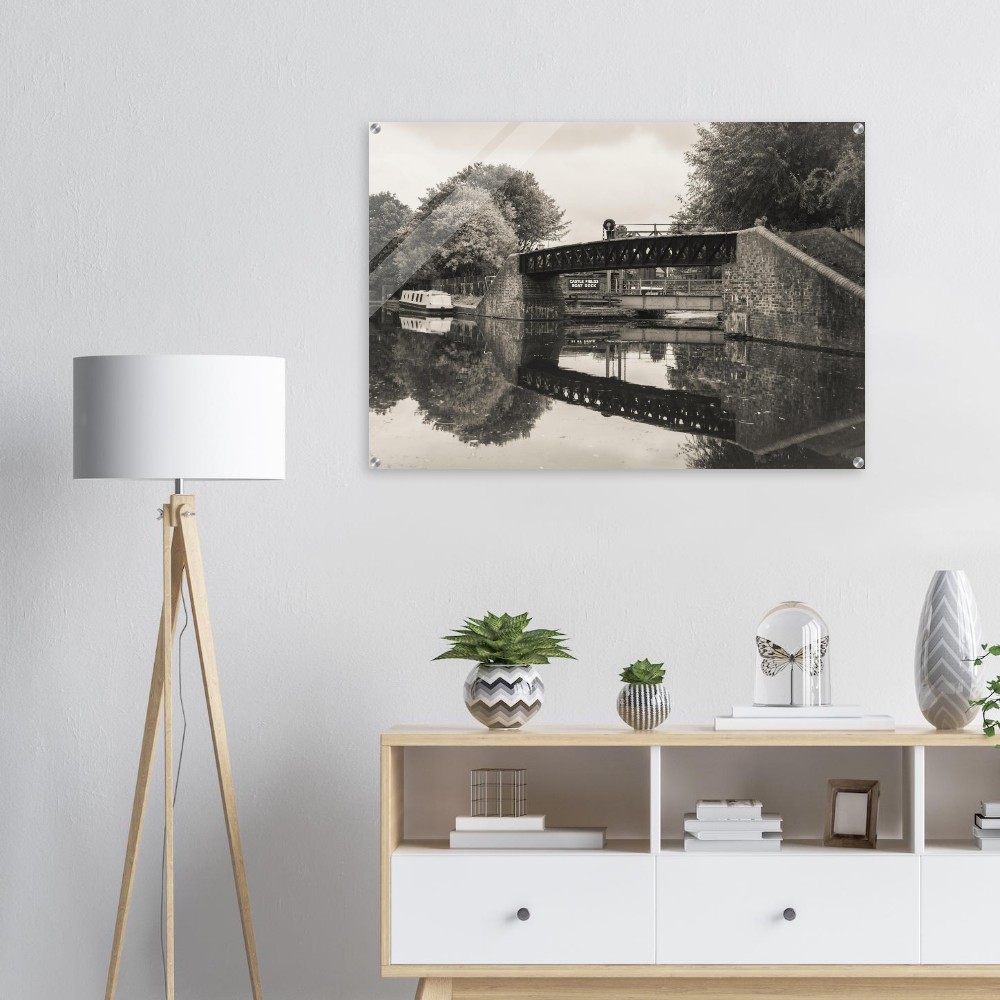 Black country living canal - Acrylic fine art print - Image 6