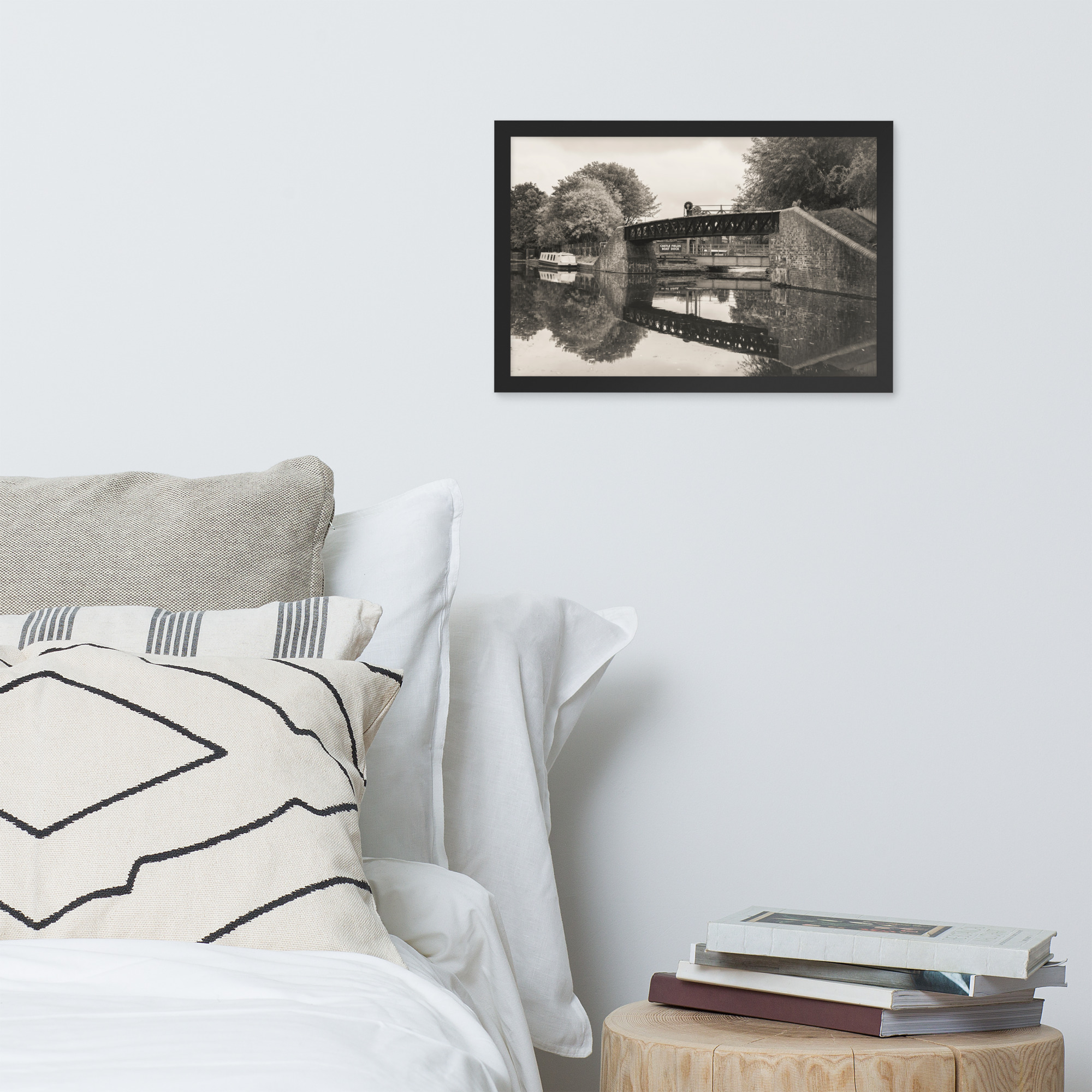 Black Country Living Canal - Fine art framed poster - Image 4