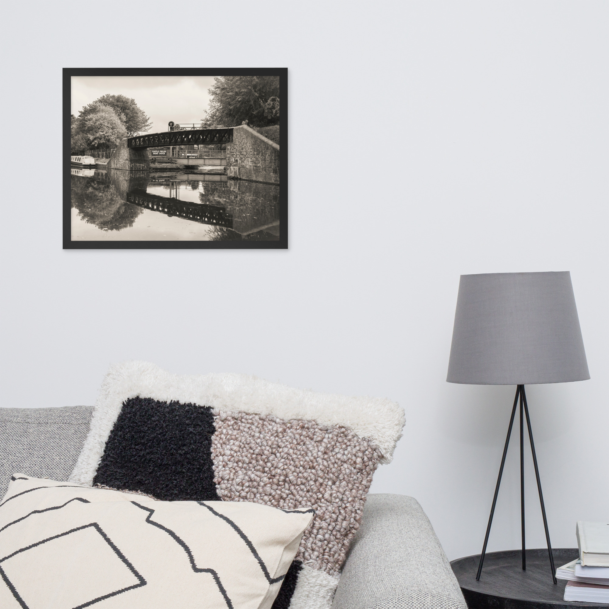 Black Country Living Canal - Fine art framed poster - Image 8