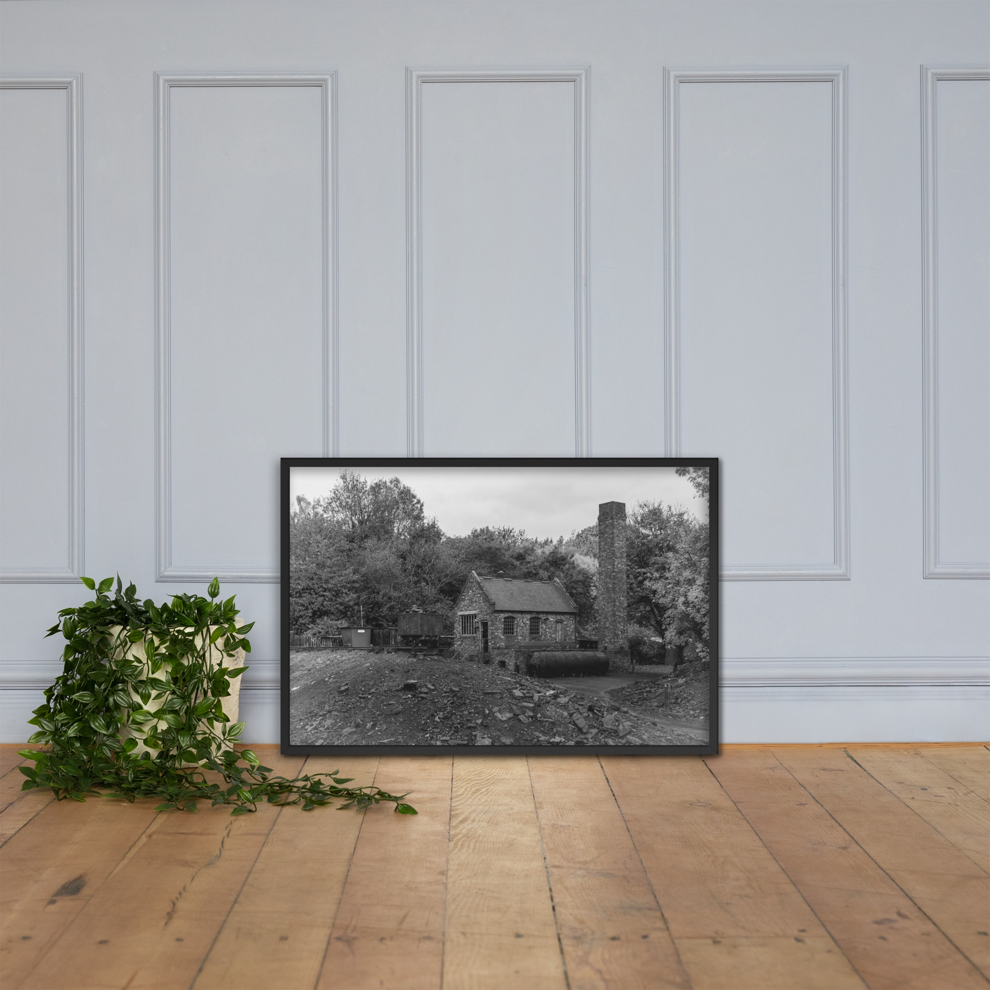 Black country museum mine - Framed fine art print - Image 4