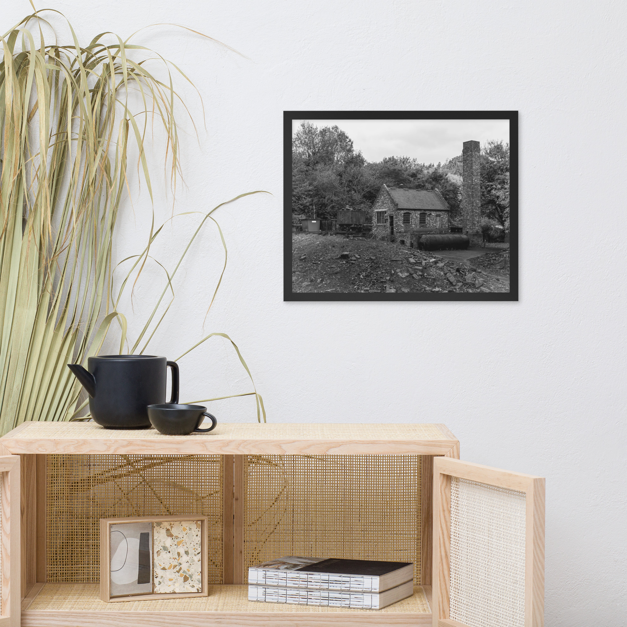 Black country museum mine - Framed fine art print - Image 9