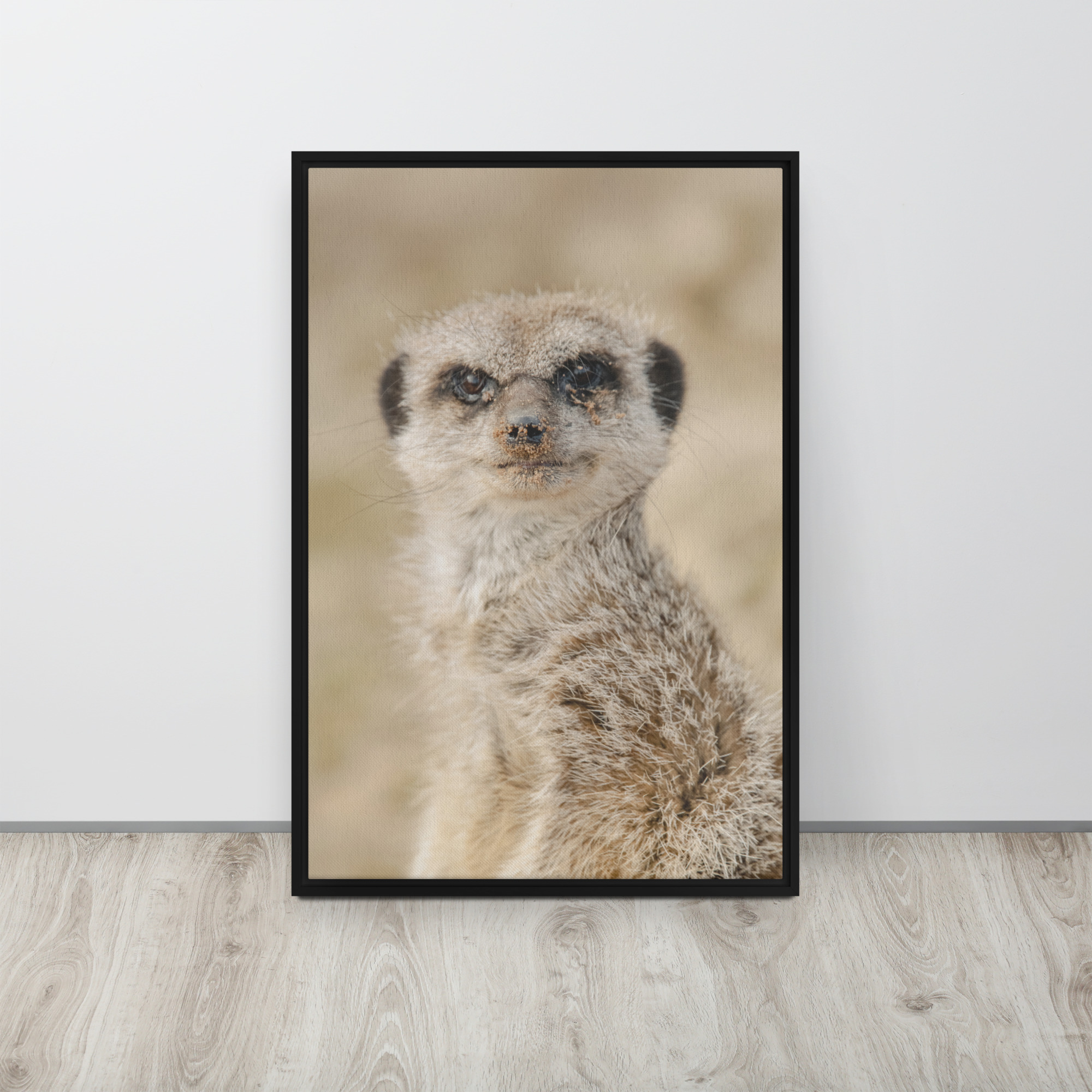 Dreamy Meercat - Framed fine art canvas - Image 7
