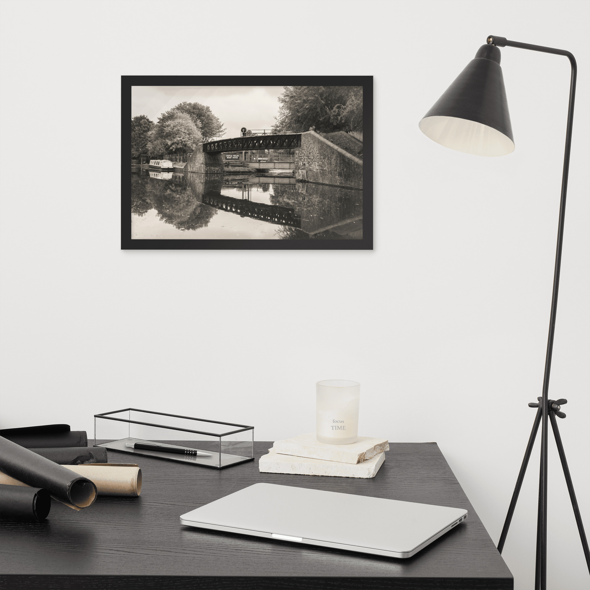 Black Country Living Canal - Fine art framed poster - Image 9