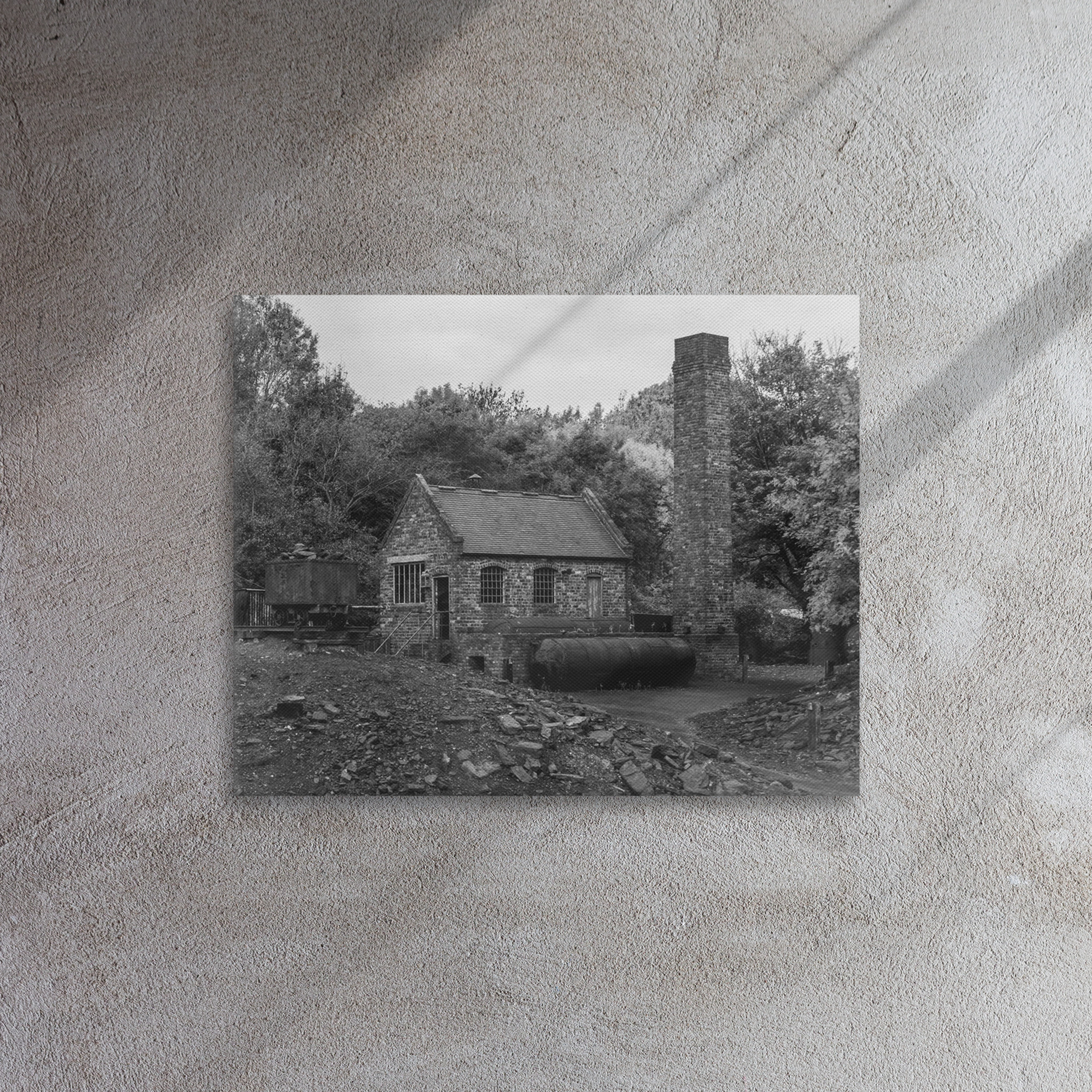 Black country museum mine - Thin canvas fine art print - Image 3