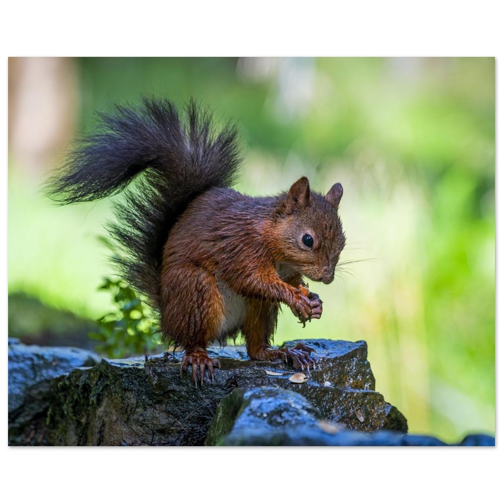 Squirrel With An Acorn - Fine Art Print - Image 16