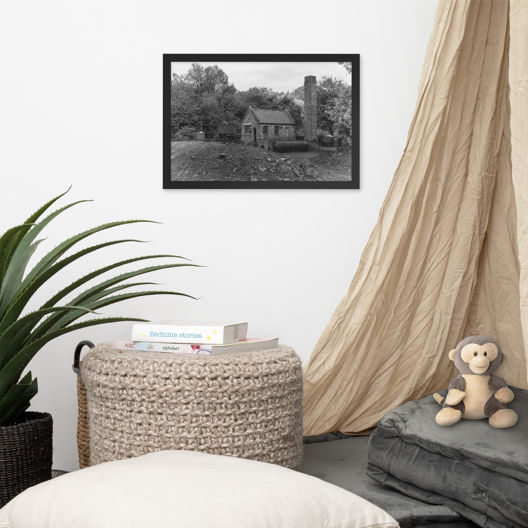 Black country museum mine - Framed fine art print - Image 7