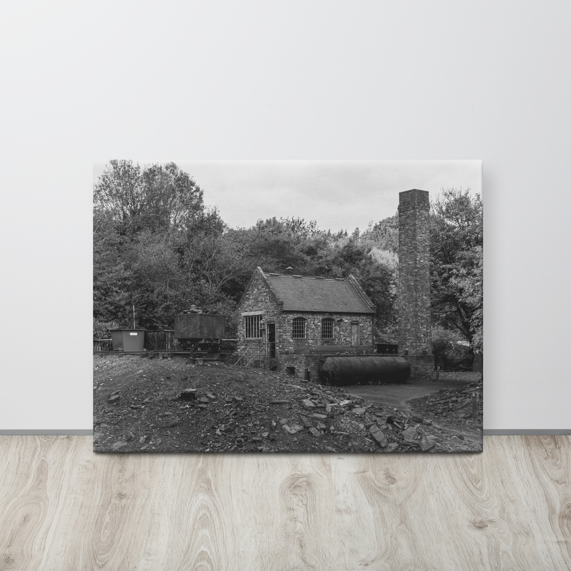 Black country museum mine - Thin canvas fine art print - Image 5
