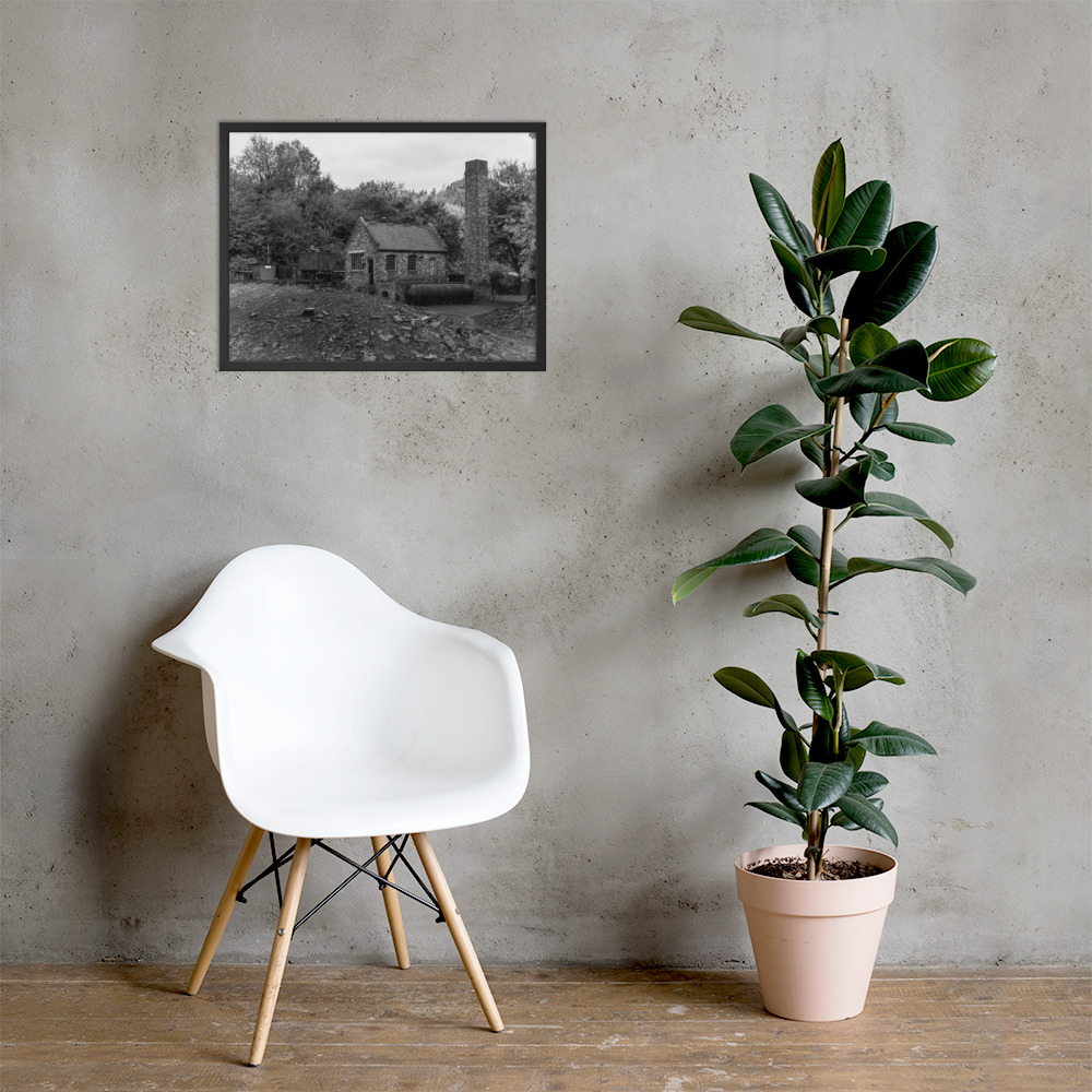 Black country museum mine - Framed fine art print - Image 5
