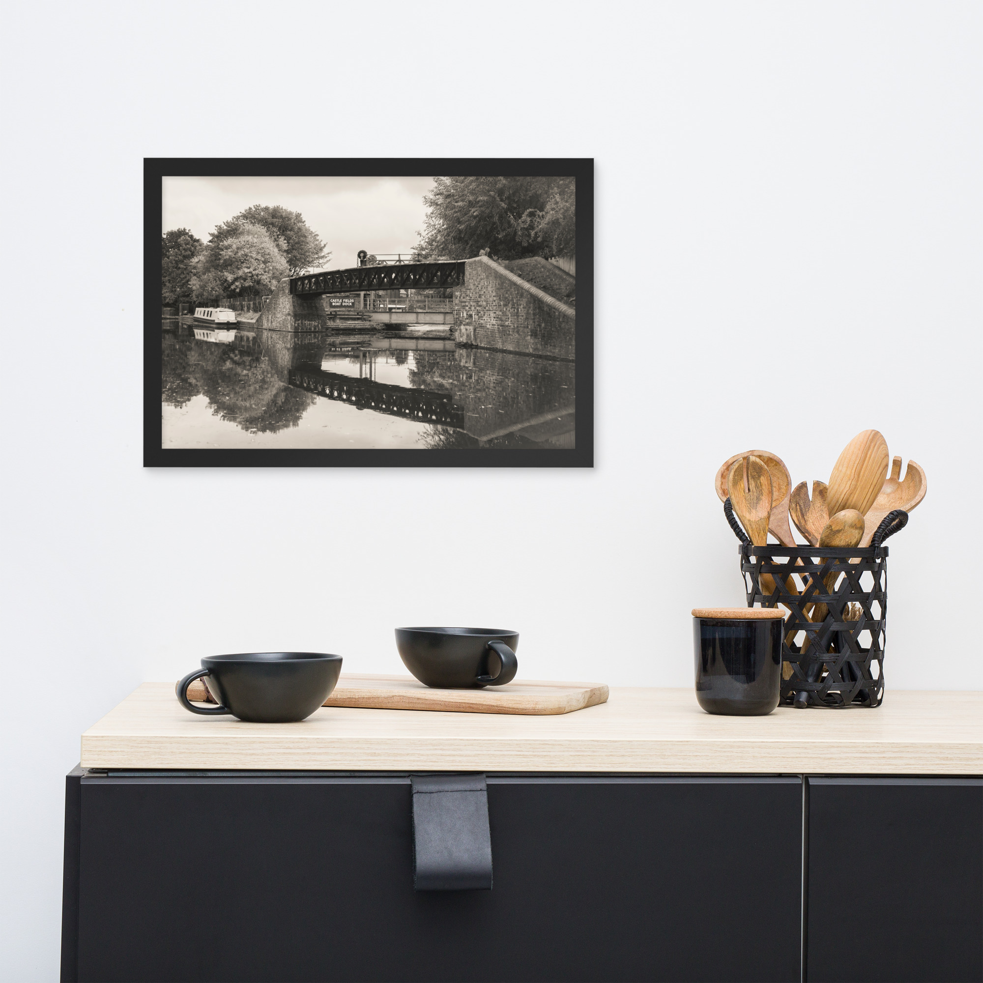Black Country Living Canal - Fine art framed poster - Image 6