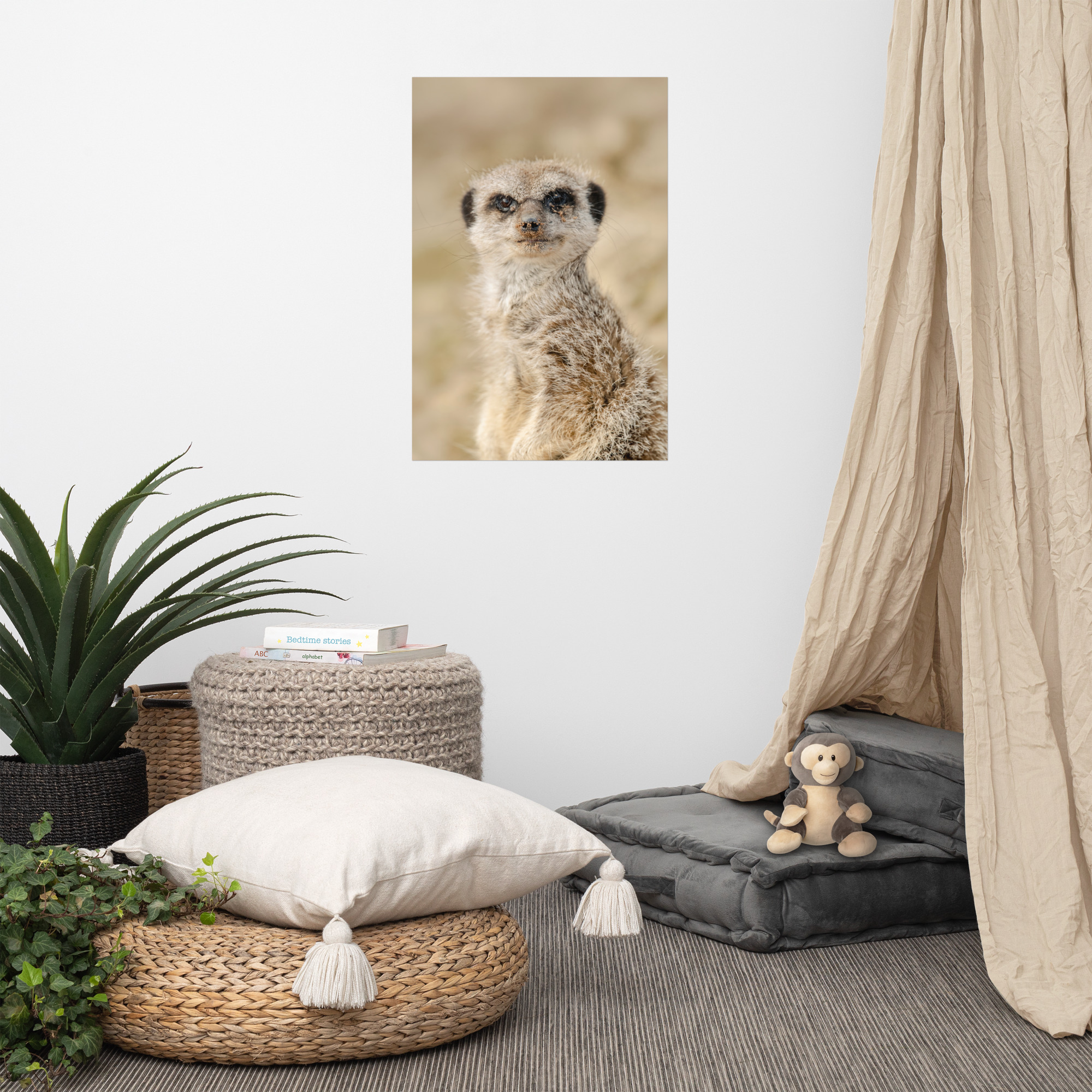 Dreamy Meercat - Fine art print - Image 6