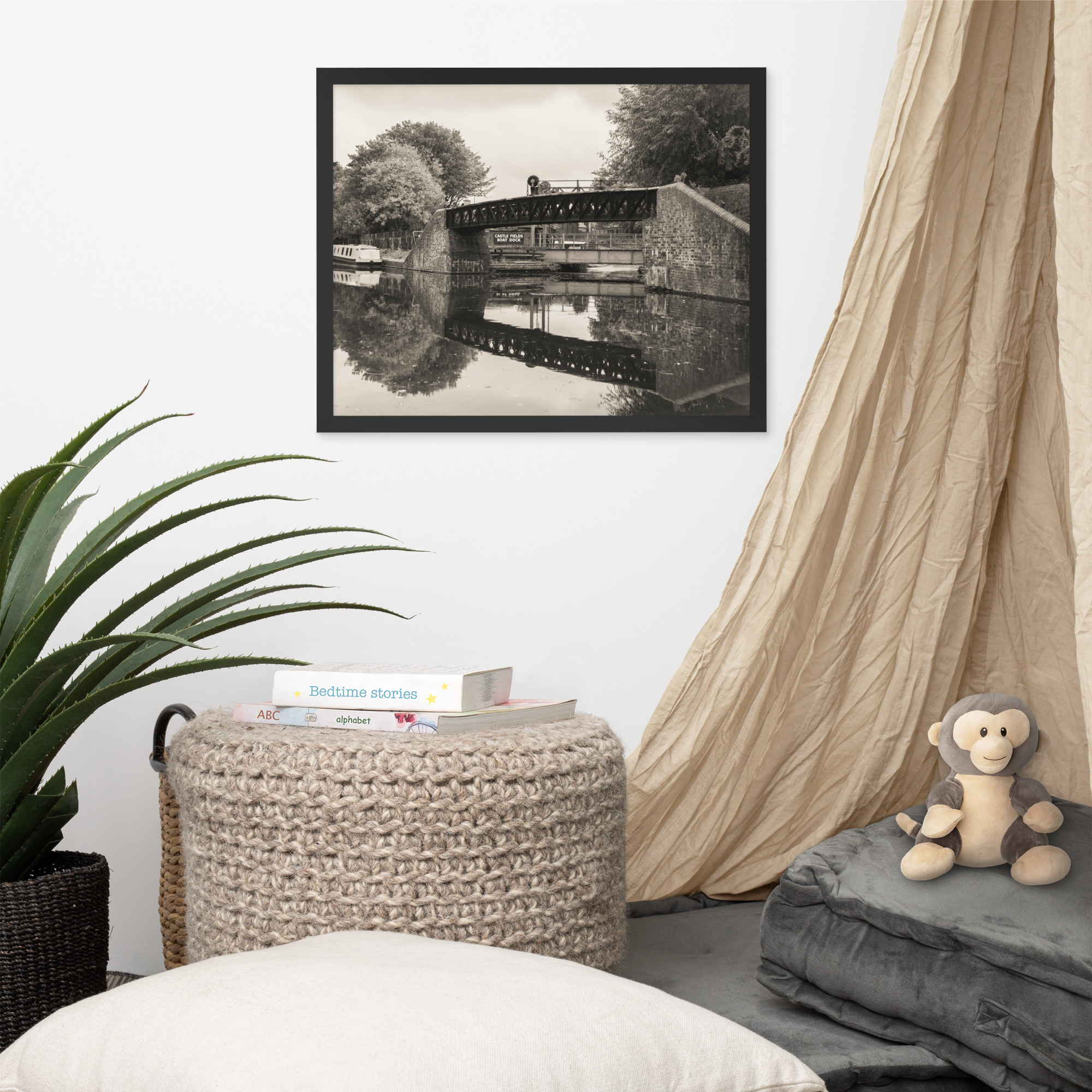 Black Country Living Canal - Fine art framed poster - Image 5