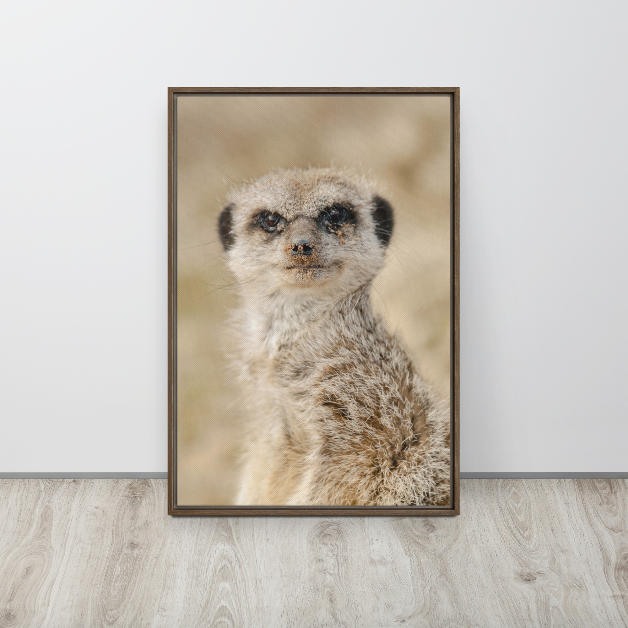 Dreamy Meercat - Framed fine art canvas - Image 8