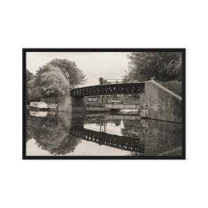 Black Country Living Canal -  Framed canvas fine art prin
